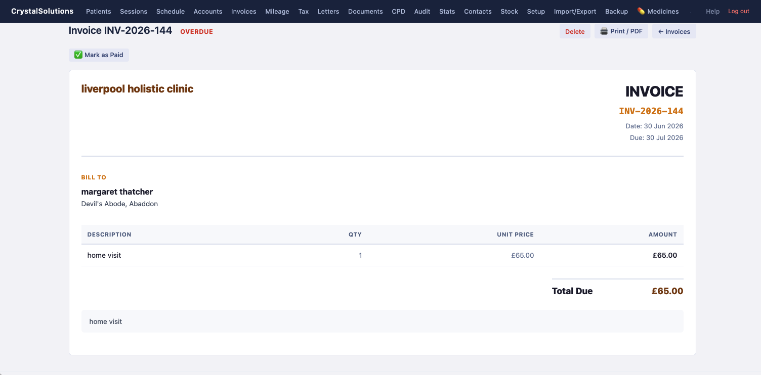 Invoice
